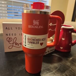 Red Valentines Day Stanley